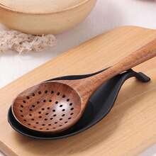 2 件勺子架，易于清洁，隔热勺架，厨房，圣诞礼物 - 黑色 - 查看 3