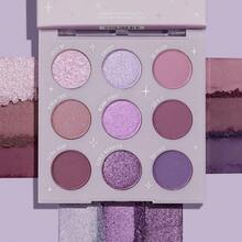 Colourpop Going Coconuts Eyeshadow Palette - Cool-Toned Neutral Eyeshadow Palette With Ultra-Velvety And Silky Finishes - High-Pigment Eye Makeup With A Long-Wearing Formula (0.3 Oz) - Plum Szn - 查看 4