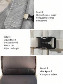 2Pcs Backpack & Chest Bag Set, Large Capacity Summer Travel Bags With Multiple Compartments For Storing Shoes, Versatile Suitable For Business Trip, Travel, Camping, Laptop Bag, High Cost-Performance Nylon Minimalist Backpack Cabin Carry On Bag, Airline Approved Travel Essentials