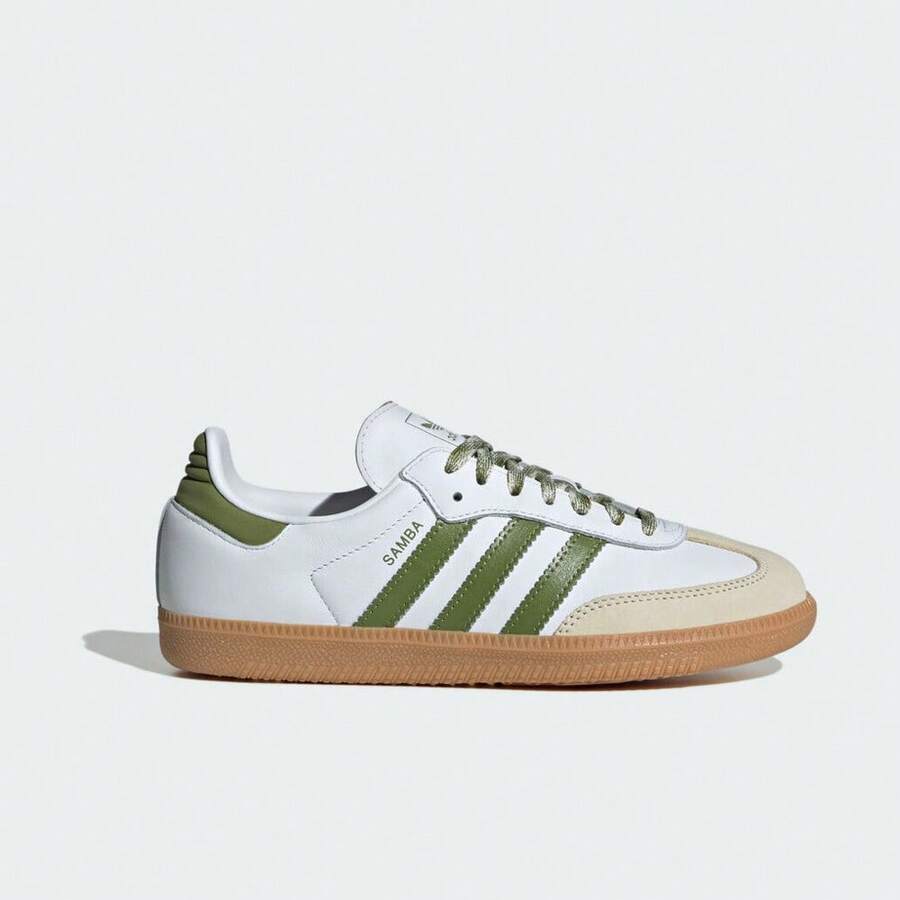 Adidas Originals 男女款 Samba OG W 休闲低帮运动鞋 JS1352 - 白色 - 查看 1