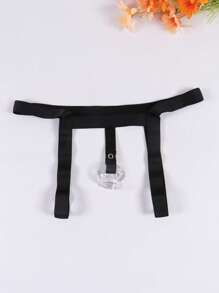 Calzoncillos de soporte elástico y sexy color negro para hombres