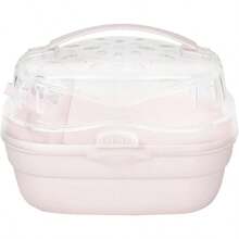 Jaula portátil de CZHamster, caja de transporte para hámsteres, caja de transporte para animales pequeños para viajes al aire libre, color cereza claro 3769 - Rosa cereza claro - Ver 5