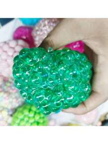 1/2/3 piezas Pelotas de estrés de colores para adultos, pelotas con forma para que los adultos las manipulen para aliviar el estrés, pelotas adhesivas de manipulación, pelotas de apretón de colores