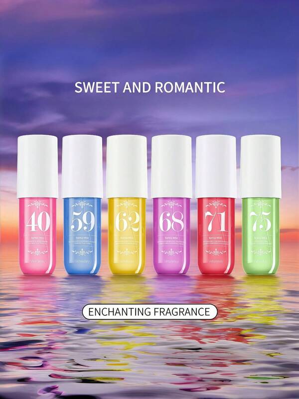 Spray de fragrância digital brasileira de 90 ml, spray de fragrância leve e fresca de longa duração, purificador de ar natural e fresco de longa duração, libera aroma elegante floral, frutado, cítrico, amadeirado e aquático, adequado para ambientes internos, externos, festas, reuniões, férias, casa, escritório, presente ideal para melhores amigos, família, parentes e amigos