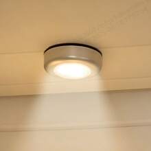 AAA 电池供电的 LED 壁橱灯，易于安装和便携；橱柜灯适用于楼梯、走廊、衣柜、壁橱、厨房、橱柜、墙壁、卧室、浴室、旅行、露营等。