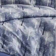 Duvet Set | Flat Sheet Included As A Gift | Single Size 150*200 Cm (1 Duvet Cover – 1 Pc + 1 Pillowcase – 1 Pc) Or Double Size 200*200 Cm (1 Duvet Cover – 1 Pc + 2 Pillowcases – 2 Pcs) | Soft & Breathable For All Seasons - Navy - View 2