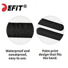 DEFIT 硅胶涂层哑铃加重重力杆,男女适用,家用健身器材,力量训练 - 彩色 - 查看 11