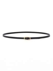 3pcs/1pc Oval Shaped Decorative Buckle,Fashion Versatile,Suitable For Daily Use,Women Suit Belt,Halloween