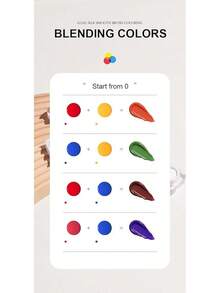 Sponge Pat Paint Nail Gel, 9 Colors Ombre Nails Gradient Gel Nail Blush Blooming Aura Nails Drawing Stripper Floral Painting Nail Art, No Wipe, UV/LED Curing (9 Colors H) - 白色 - 查看 5