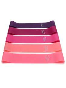 1 peça Faixa de Resistência de Ioga Portátil, Círculo de Fitness Elástico para Glúteos, Agachamentos, Dança, Exercícios de Alongamento, Para Homens e Mulheres