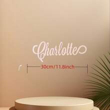 Plaque de nom en bois personnalisée - Décoration murale de style bohème pour la chambre, sans alimentation électrique, facile à accrocher, parfaite pour la décoration de la maison et des fêtes. Décoration murale de style bohème. Plaque de nom en bois, décoration de nom élégante et imperméable, petites décorations de nom, cadeaux pour la rentrée scolaire, cadeaux de Noël, cadeaux d'Action de grâce