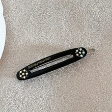 2 buc agrafe de păr ovale cu strasuri, agrafe elegante cu breton francez, accesorii laterale pentru păr, accesorii de vară, călătorie, agrafe cu gheare, agrafă cu capsă, agrafe pentru păr, agrafă de păr, gheare de păr