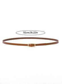 3pcs/1pc Oval Shaped Decorative Buckle,Fashion Versatile,Suitable For Daily Use,Women Suit Belt,Halloween