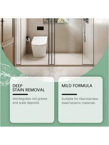 Jue-Fish Multi-Purpose Bathroom Cleaner, Household Degreasing & Descaling Spray Cleaner, Designed To Dissolve Old Grease And Scale Deposits