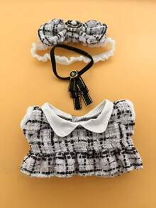 ملابس مناسبة لدمى بلوش مقاس 15/17 سم، بدلات بديلة لتماثيل لابو، الملابس فقط - دمية تلبيس الملابس - مشاهدة 5