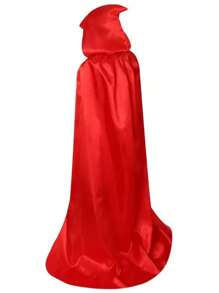 1 Stück Polyester Karnevalsthema Umhang - Unisex bodenlanger Kapuzenumhang, geeignet für Halloween, Weihnachten, Ostern, Thanksgiving, Geburtstagspartys - Cosplay und Party Kostümzubehör, ohne Federn, nicht elektrisch
