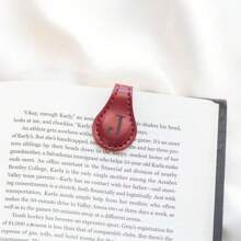 1PC Custom PU Leather Magnetic Bookmark With Personalized Name, Ideal Gift For Book Lovers And Father's Day, Birthday Party Christmas Gift For Him Her Reader, Graduation Back-To-School Gift School Supplies, Back To School