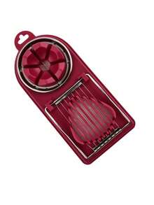 1pc Egg Slicer, Egg Cutter For Hard Boiled Eggs, Strawberry Slicer, Stainless Steel Wire Egg Slicer Dicer, Egg Slicer For Kitchen - Multicolor - View 11