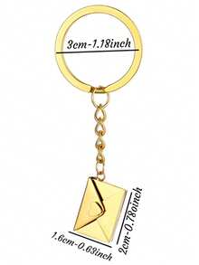 Custom Personalized Best Friend Graduation Gift Custom Photo Keychain Personalized Photo Envelope Keychain Suitable For Valentine's Day Gift - SUV-heart-shaped Envelope Keychain - View 7