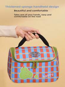 1pc Waterproof Lunch Bag | Insulated Lunch Tote | Thickened Aluminum Foil Lunch Box For Worker & Student | Long-Lasting Meal Package | Lunch Bag, Lunch Box, Variety Pattern, Insulated, Large Capacity, Outdoor Lunch, School Lunch, Lunch Container, Aluminum Foil Thick, Office Lunch Bag, Kitchen, Kitchen Accessories
