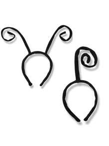 Halloween DIY fluture bandă de susținere antene de furnică bandă de susținere drăguț fluture antene accesorii de păr pentru petrecere scenă, accesorii de Halloween, bandă de susținere pentru femei, accesorii de păr, diademă, cerc de păr