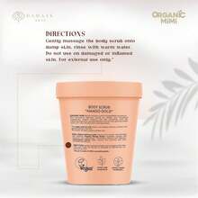 ORGANIC MIMI, EXFOLIANTE CORPORAL MANGO ORO, 250 G - Multicolor - Ver 3