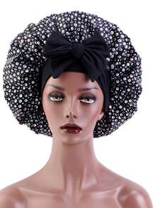 1 Stück neue elastische Kopfbänder mit Pailletten Schlafmütze Turban Hut