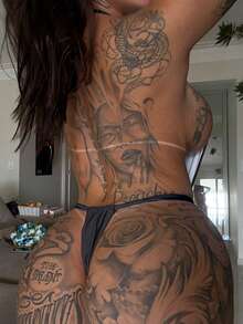 Capri Tie Swimsuit Made By SHMODAS - màu đen - Xem 2