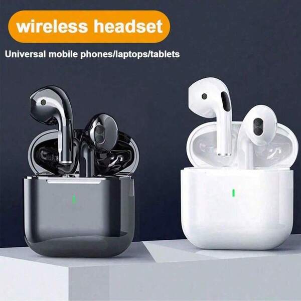 1 pièce Écouteurs Bluetooth sans fil, écouteurs Bluetooth intra-auriculaires de haute qualité HiFi stéréo et haute fidélité compatibles avec et autres appareils