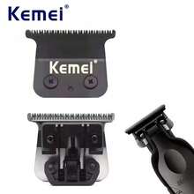 Recortadora de cabello inalámbrica profesional Kemei KM-2299 - Recorte de precisión de 0 mm, cuchillas de metalurgia en polvo, recargable por USB, calidad de salón | Recortadora de cabello eléctrica para barberos y uso doméstico | Diseño elegante y duradero, regalo para hombres - Negro - Ver 13