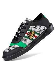 New Men's Sports Shoes;Men Women Running Shoes Athletic Casual Tennis Sneakers Walking Golf Gym Shoes Men's Casual Sports Skate Shoes Comfortable And Durable - Black and White - View 3