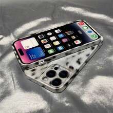 Snow Leopard Fur Print Element-Design Phone Case, Suitable For IPhone Models 16, 15, 14 Pro Max, 13, 12, 11, XR, XS Plus Phone Cases, Made Of TPU Silicone Material, Providing Shock And Drop Protection, With Drop Protection Function, And Has A Very Good Hand Feel. It Is The Most Suitable Gift For Family, Friends, And Loved Ones. - White - View 4