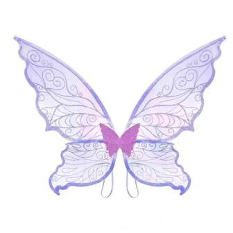 Adult Butterfly Wings For Party Performance Props, Holiday Show Fairy Wings, New Fabric Design Halloween