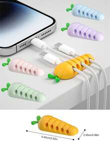 1pc Multifunctional Desktop Cable Organizer, Black Wire Manager, Data Cable Storage Holder Back To School