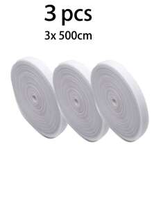 1 Roll Reusable Cable Straps Cable Ties Hook & Loop Nylon Fastening Tape Wire Organizer For Cords Cable Management,Solid Color Cable Tie