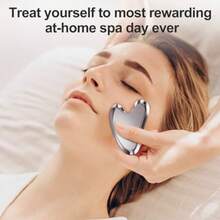 Terahertz Gua Sha Facial Tools Guasha Tool For Face Body Gua Sha Stone Lymphatic Drainage Massager - As Pic - View 7