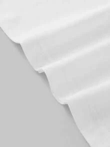 A V-Neck T-Shirt For Women That Covers The Buttocks, Fashionable And Practical - 白色 - 查看 2