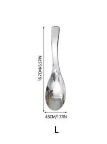 Thickened 304 Stainless Steel Soup Ladle With Highly Attractive Value For Family Use, Household Large Spoon, Table Spoon, Rice Spoon, Soup Spoon ,Kitchen,Christmas Gift