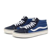 2026 Spring Vans SK8-Mid Reissue Navy Blue Mid-Top Unisex Casual Sneakers VN0A391F5TU - Blue - View 6