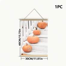 1/3 piezas, Cuadro colgante de lienzo, Decoración artística enmarcada, Listo para colgar, Artes de pared, Pósteres, Arte de pared con marco, Pósteres de Acción de Gracias, Impresión de cosecha de otoño, Conjunto de fotos de calabaza, Granja de otoño, Decoración de cocina, Arte de pared de calabaza, Arte impreso de otoño, Otoño, Halloween, Decoración de Halloween, Decoración de habitación, Decoración de dormitorio, Decoración de pared del hogar, Decoración de otoño