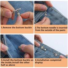 Hüftgurt, chinesischer Knoten Jeansgürtel Versteller, Cincher Clip für weite Jeans