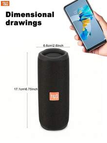 T&G TG365 Zewnętrzny, wodoodporny, przenośny, bezprzewodowy głośnik LED, wodoszczelny IPX4, subwoofer stereo/rozmowy w trybie głośnomówiącym/karta FF/dysk U, podwójny głośnik, możliwość podłączenia do telefonu komórkowego/tabletu/telewizora, odtwarzacz muzyki, zasięg do 10 metrów, dobry wybór na zewnątrz/na prezenty/imprezy, wiele opcji kolorystycznych, 1200 mAh