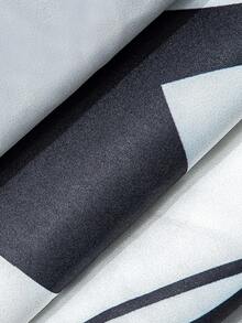 Vestido Largo De Flores,Vestido Largo Casual Mujer,Vestido de mujer con estampado floral, cuello en V cruzado y cintura anudada,Elegante y versátil, apropiado para vacaciones, exposiciones de arte, trayectos, casual, fiestas, playa, picnics al aire libre - Negro - Ver 7