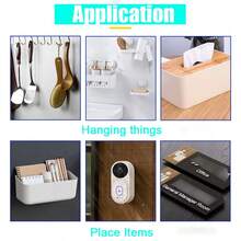 1Roll Multipurpose Double Sided Adhesive Tape,Daily Clear Applicable Strong Ductility Sealing Strip Rubber Seal,Easy To Use Wall Stickers Room Decor Wall Decor Wall Sticker Personalised Stickers