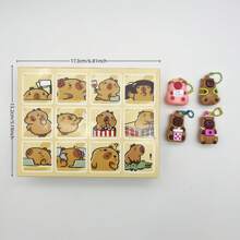 Capybara Funny Fidget Keychain Accessory, Elegant Back To School Gift, Suitable For 14+ Years Old Holiday Party Gifts, Birthday Gifts And Festival Gifts, Cartoon Doll Small Gift, Birthday Gift Surprise Party, Cute Cartoon Plush Pendant, Party Surprise Small Gift