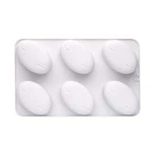 1个咖啡豆形状冰块模具，可用于制作巧克力、翻糖皂、蜡烛、DIY工艺品、硅胶咖啡豆模具、慕斯蛋糕、牛奶巧克力、甜点等。 - 軍綠色 - 查看 10