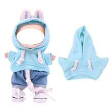 Macaron Color Hoodie Suitable For 17cm Blind Box Figurine Pendant Doll Outfit, Match (Doll Not Included) - Multicolor - View 7