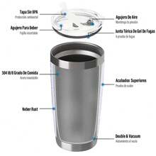 Insulated Cups & Mugs - White - View 7