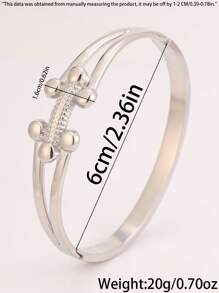 2/1 pièce Ensemble de bracelets personnalisés en acier inoxydable multicolore avec un design de fer à cheval et unique, convenant aux hommes et aux femmes, durable, étanche, anti-allergique, bijoux, cadeau de vacances et d'anniversaire