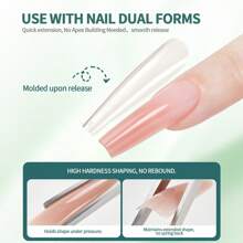 30g Builder Gel Milky Smooth UV Nail Gel For Extension Long Lasting Hard Gel Nail Strengthen Nail Art Design For DIY